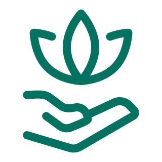 Icon Hand Flower